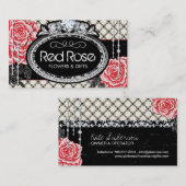 Shabby Chic-Geschäfts-Karten Visitenkarte (Vorne/Hinten)