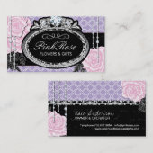 Shabby Chic-Geschäfts-Karten Visitenkarte (Vorne/Hinten)