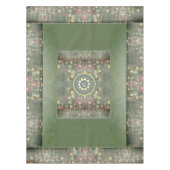 Shabby Chic, gewittert, Floral Tischdecke (Vorderseite)