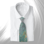 Shabby Chic Green Gold Graphic Krawatte<br><div class="desc">Grafikdesign für Shabby Chicen</div>