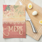 Shabby Chic Großmutter Grand-Mère Geschirrtuch (Viertel Falte)