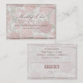 SHABBY CHIC II ~ Visitenkarte (Vorne/Hinten)