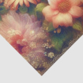 Shabby Chic Kitten Wildflower DIY Craft Decoupage Seidenpapier (Ausschnitt)