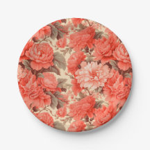 Shabby Chic-Korallen-Blume