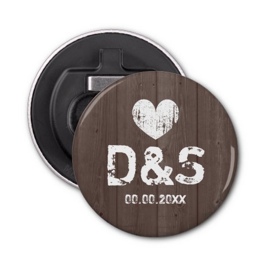 Shabby Chic-Kornflaschenöffner-Magnet Flaschenöffner (Vorderseite)