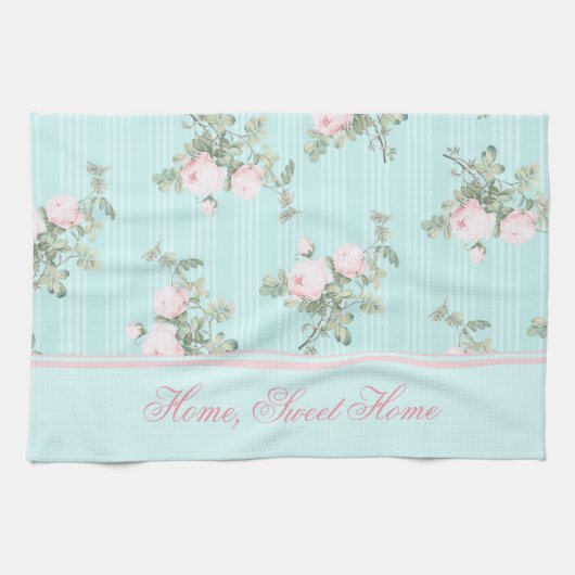 Shabby Chic Küchentücher Zuhause, süße Zuhause, na (Horizontal)
