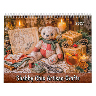 Shabby Chic Kunsthandwerk Kalender