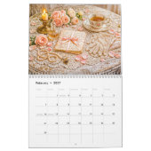 Shabby Chic Kunsthandwerk Kalender (Feb 2027)