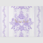 Shabby Chic, Lavendel, Handtuch, Blumenmuster, Vik Seidenpapier (Vorderseite)