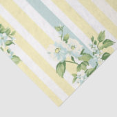Shabby Chic Lemon Floral Series Design #11 Seidenpapier (Ausschnitt)