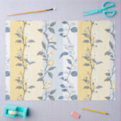 Shabby Chic Lemon Floral Series Design #9 Seidenpapier (Basteln)