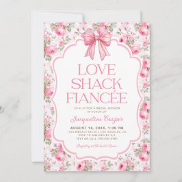 Shabby Chic Liebe Shack Fiancer Brautparty Einladung