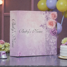 Shabby Chic Lila Blumen Baby Fotos