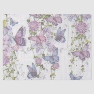 Shabby Chic Lilac Serie Design 14 Seidenpapier