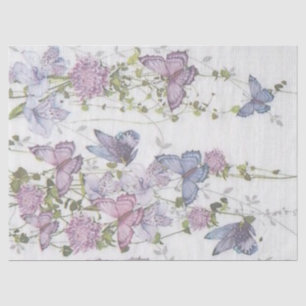 Shabby Chic Lilac Serie Design 15 Seidenpapier
