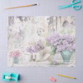 Shabby Chic Lilac Serie Design 17 Seidenpapier (Basteln)