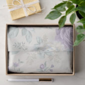 Shabby Chic Lilac Serie Design 18 Seidenpapier (Geschenk)