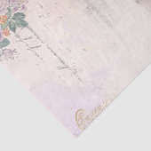 Shabby Chic Lilac Serie Design 1 Seidenpapier (Ausschnitt)