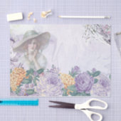 Shabby Chic Lilac Serie Design 2 Seidenpapier (Handwerk)