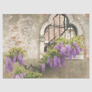 Shabby Chic Lilac Serie Design 6 Seidenpapier