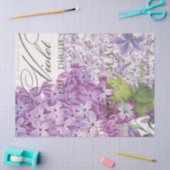 Shabby Chic Lilac Serie Design 9 Seidenpapier (Basteln)