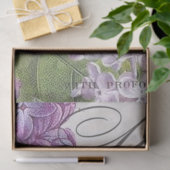 Shabby Chic Lilac Serie Design 9 Seidenpapier (Geschenk)