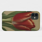 Shabby Chic Lovely Red Tulip Case-Mate iPhone Hülle (Rückseite (Horizontal))
