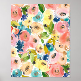 Shabby Chic Mauer Kunst, Shabby Chic Wohngestaltun Poster