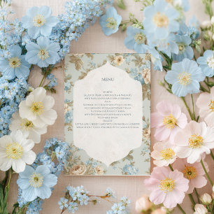 Shabby Chic Menükarte