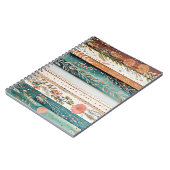 Shabby Chic-Mischmuster Notizblock (Linke Seite)