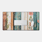 Shabby Chic-Mischmuster Schreibtischunterlage (Tastatur & Maus)