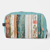 Shabby Chic-Mischmuster Waschbeutel (Vorderseite)