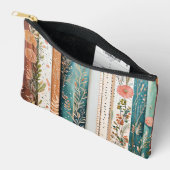 Shabby Chic-Mischmuster Zubehörtasche (Offen)