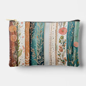 Shabby Chic-Mischmuster Zubehörtasche (Vorderseite)