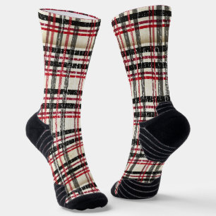 Shabby Chic Muster Vintag Socken