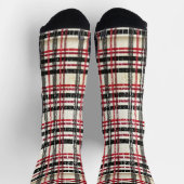 Shabby Chic Muster Vintage Socken (Oben)
