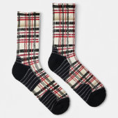 Shabby Chic Muster Vintage Socken (Rechts)