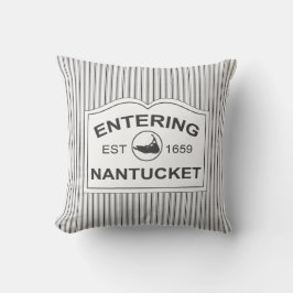 Shabby Chic Nantucket willkommenes Kissen