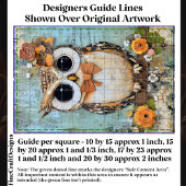 Shabby Chic Owl, Bow Krawatte, floraler DJ4R Decou Seidenpapier