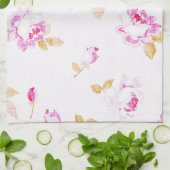 Shabby Chic Pale Rosa Küche / Badetuch Geschirrtuch (Gefaltet)