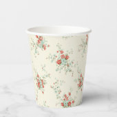 Shabby Chic Pappbecher (Rückseite)