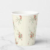 Shabby Chic Pappbecher (Rechts)