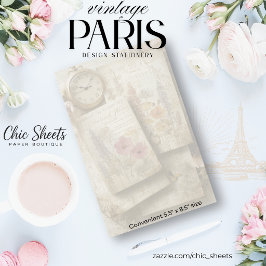 Shabby-Chic Paris Inspirierte Vintage Korresponden Briefpapier