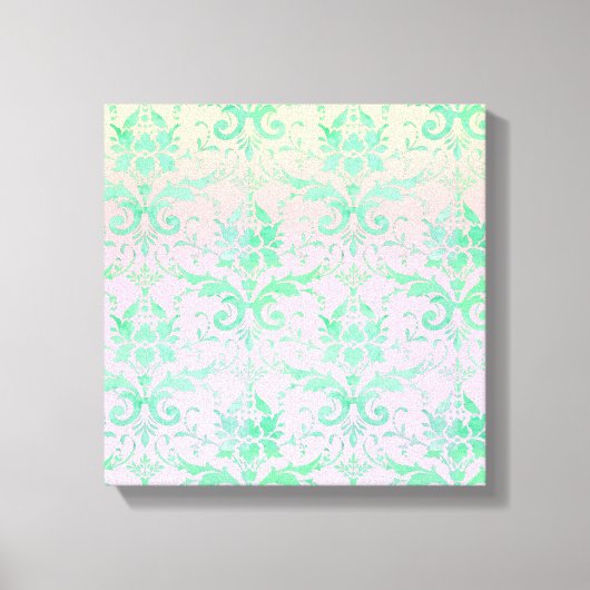 Shabby Chic Pasta Sunrise Leinwand (Vorderseite)