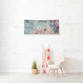 Shabby Chic Pastel Tiles Banner (Insitu)