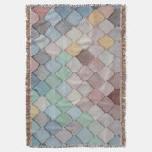 Shabby Chic Pastel Tiles Decke (Vorderseite Vertikal)