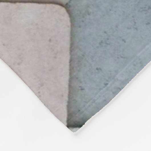 Shabby Chic Pastel Tiles Fleecedecke (Ecke)