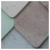 Shabby Chic Pastel Tiles Stoff (Nahaufnahme)