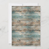 Shabby Chic Pastel Tischnummer (Rückseite)