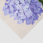 Shabby Chic Pastel Violet Lila Blumen Seidenpapier (Ausschnitt)